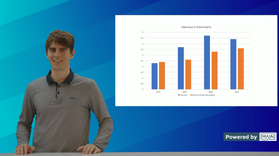 Bart webinar in de greenscreen studio